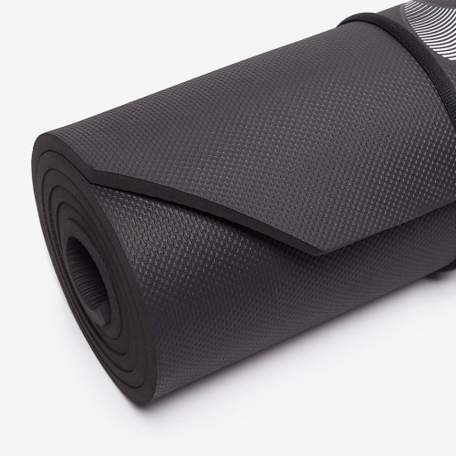 Коврик для фитнеса  Nike TRAINING MAT 2.0 NS черный, белый Уни 180x60x0,8см - фото №2